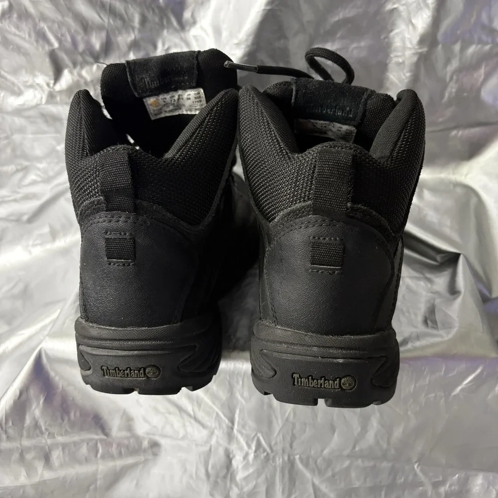 MENS‎ TIMBERLAND SIZE 8 WHITE LEDGE WATERPROOF MID HIKER MD BLACK